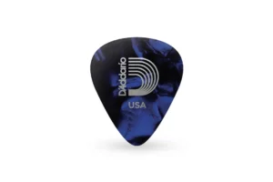 D’Addario Blue Pearl Celluloid Guitar Picks Medium .70mm – 10 Pack