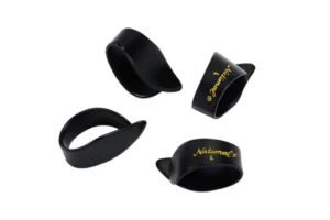 D’Addario National Black Celluloid Thumb Picks Large – 4 Pack