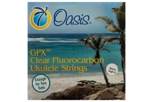 Oasis GPX UKE-8100 Warm Clear Fluorocarbon Tenor Ukulele Strings – High G