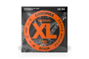D’Addario ECG26 XL Chromes Electric Strings – Medium .013-.056