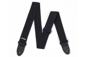 Dunlop Black Soft Poly Guitar Strap