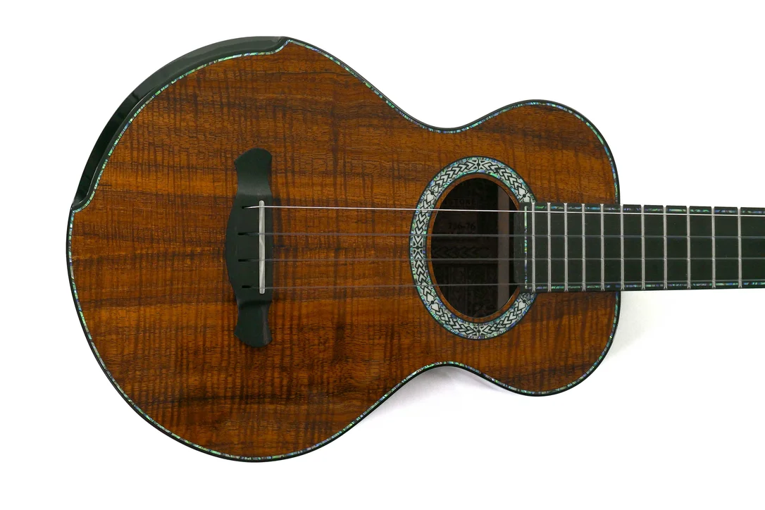 Cornerstone Custom Hawaiian Curly Koa Tenor Ukulele “Kapiolani”
