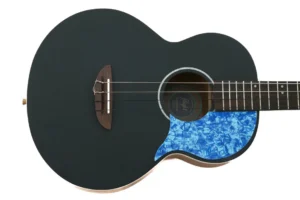 Flight IRIS BK Solid Spruce Top & Mahogany Baritone Ukulele