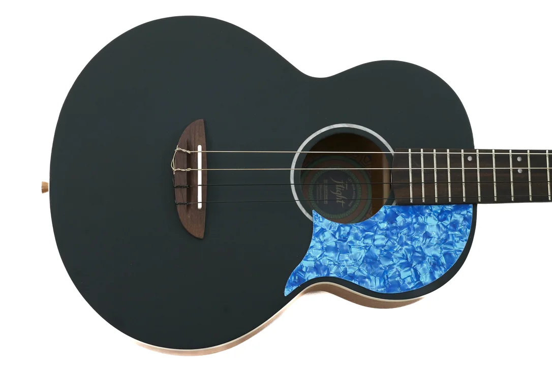 Flight IRIS BK Solid Spruce Top & Mahogany Baritone Ukulele