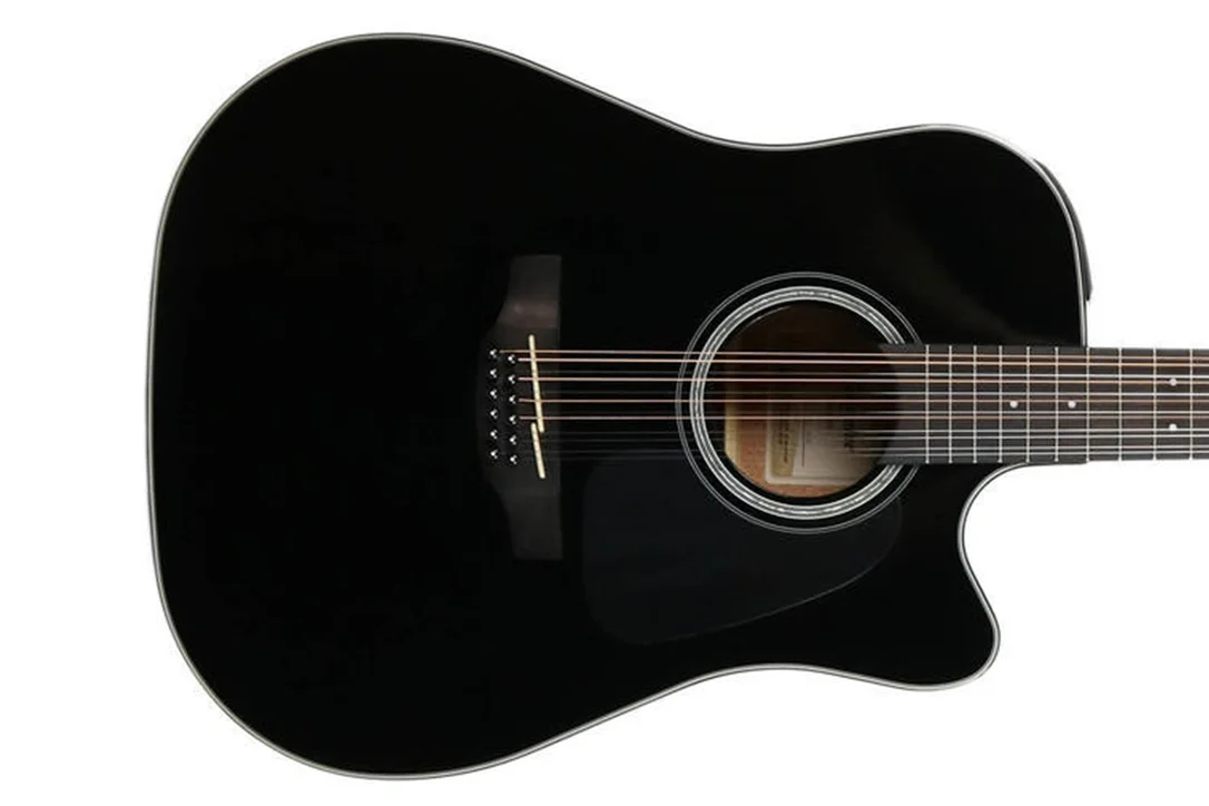 Takamine GD30CE-12 12-String Acoustic Electric Guitar – Black
