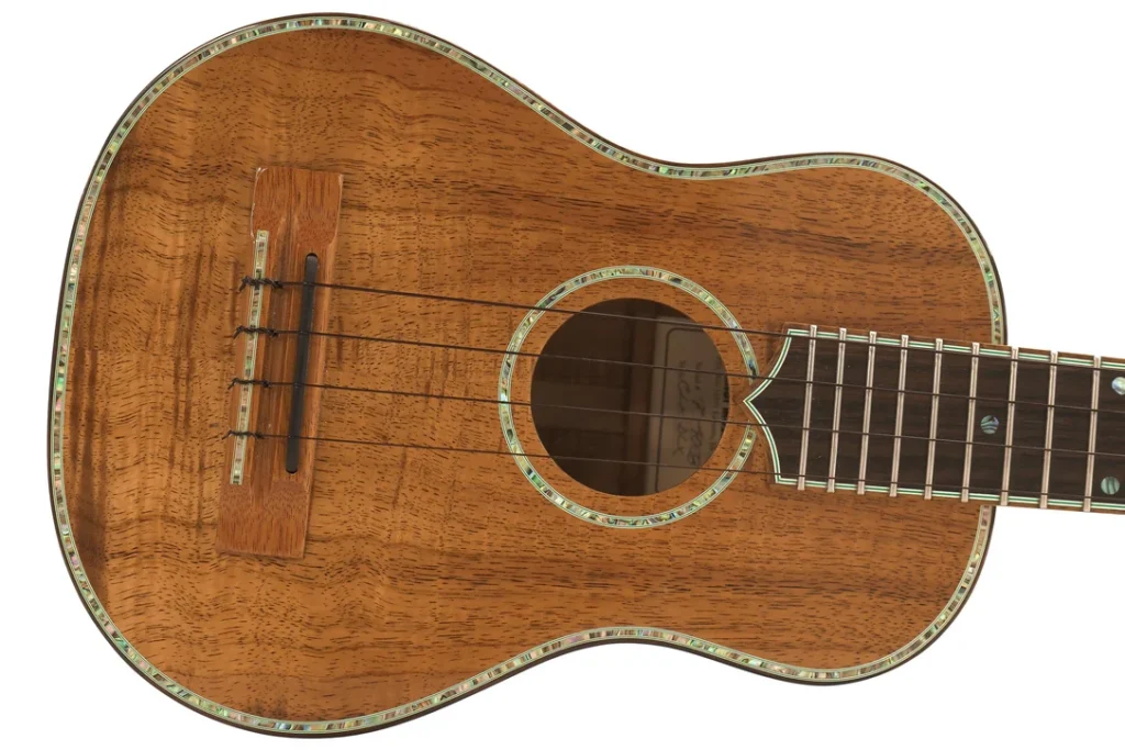 [PRE-OWNED] Maui Music CLK-DLX Custom Koa Concert Long Neck Ukulele “Green Lantern”