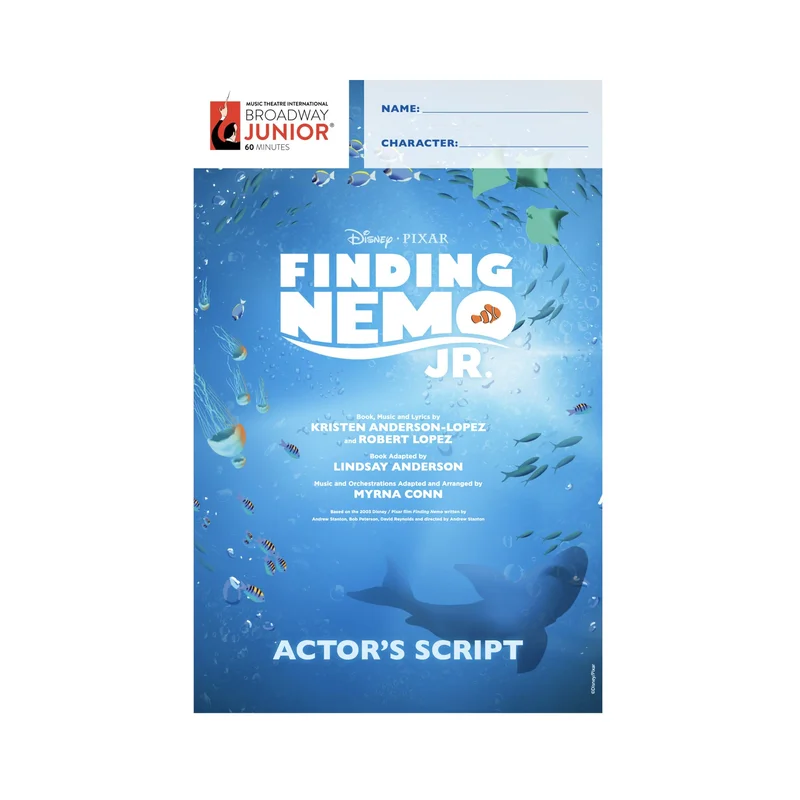 Disney’s Finding Nemo Jr. Actors Script (10 pack)