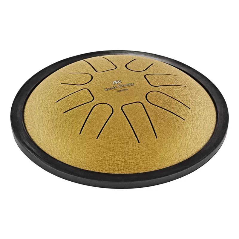 Tambor Metálico De Lengüetas 7″ – Do Menor, 8 Notas, Dorado – Sonic Energy – SSTD3G