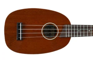 Ohana PK-25G Solid Mahogany Pineapple Soprano Ukulele