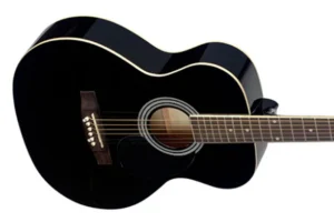 Stagg SA20A BLK Auditorium Acoustic Guitar – Black
