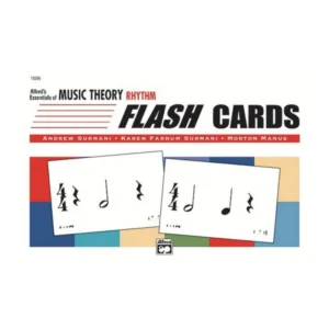 Essentials Of Music Theory Flash Cards-Rhythm