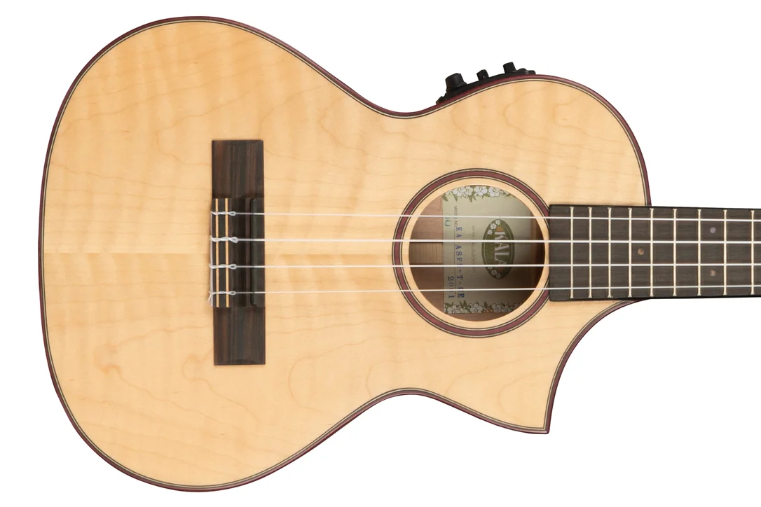Kala ASFM-T-CE Solid Flamed Maple Tenor Ukulele w/ EQ