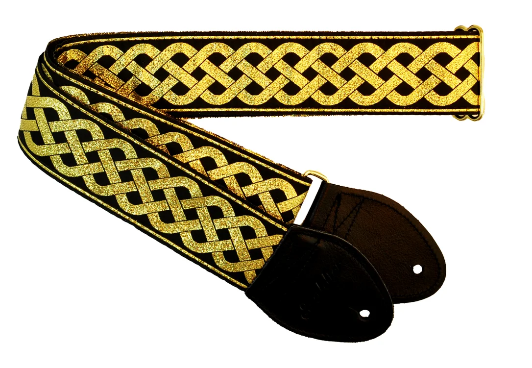 Gold Celtic Knot 2″ Strap