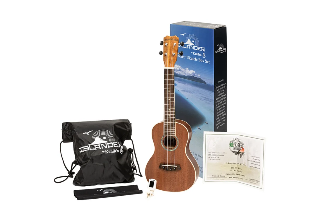 Islander PAT-BOX “Plant a Tree” Mahogany Concert Ukulele