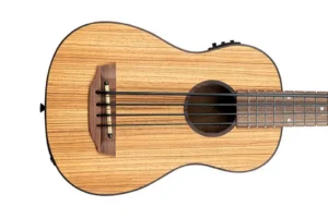 Kala UBASS-ZEB-FS Zebrawood Acoustic-Electric U•BASS