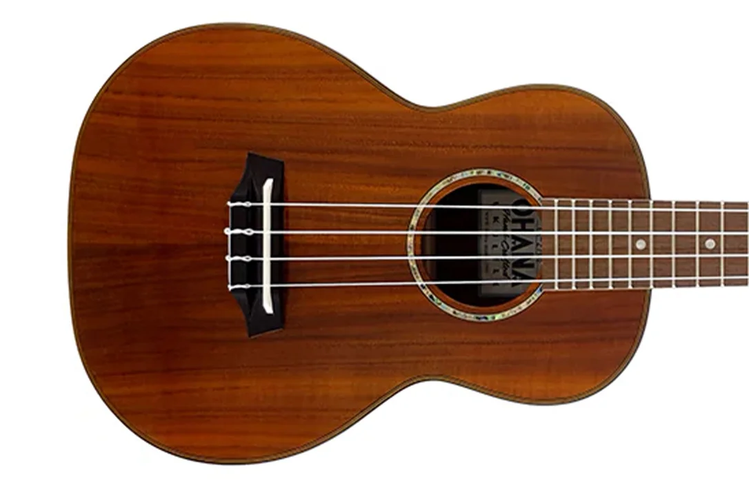 Ohana TK-270G Gloss Solid Acacia Tenor Ukulele