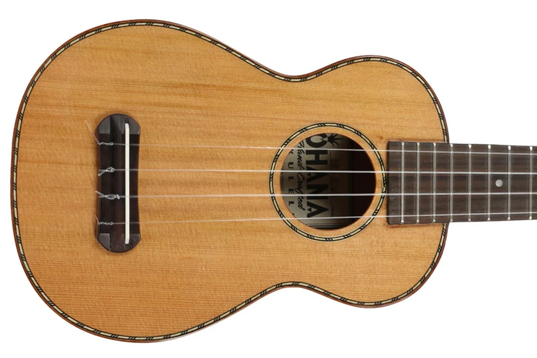 Ohana SK-50WG Solid Cedar Top Soprano Ukulele