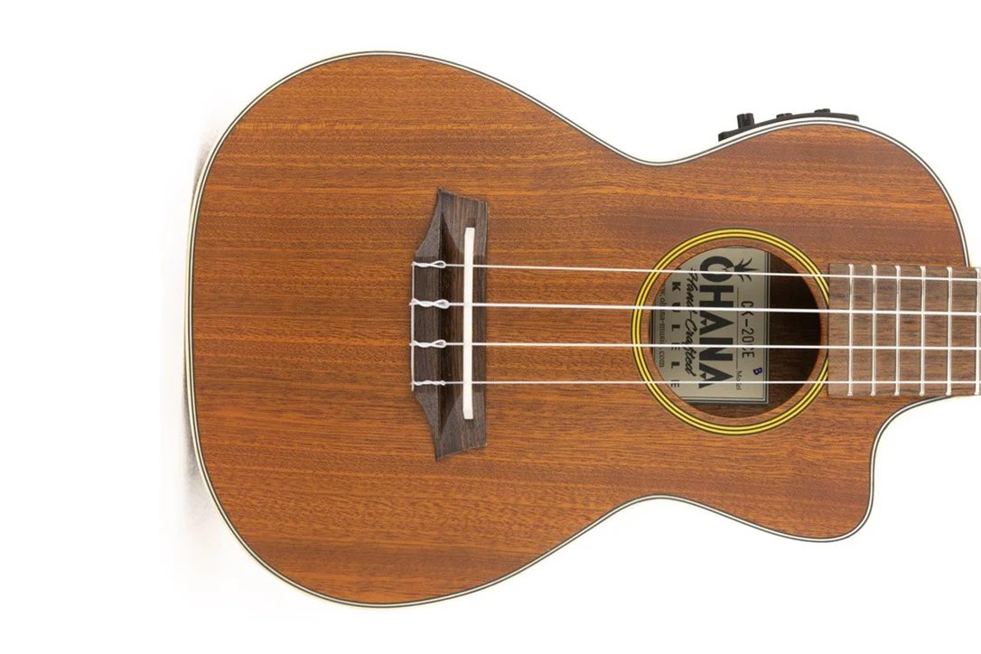 Ohana CK-20CE Mahogany Concert Ukulele w/ Pickup