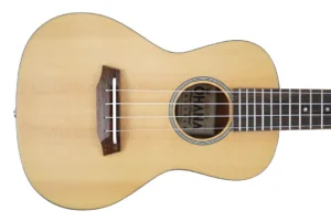 Ohana CKS-22E Solid Spruce Top Slim Line Concert Ukulele