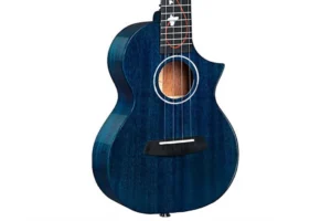 Enya EUC-M6-BU-EQ Solid Mahogany Concert Ukulele w/ Pickup – Blue