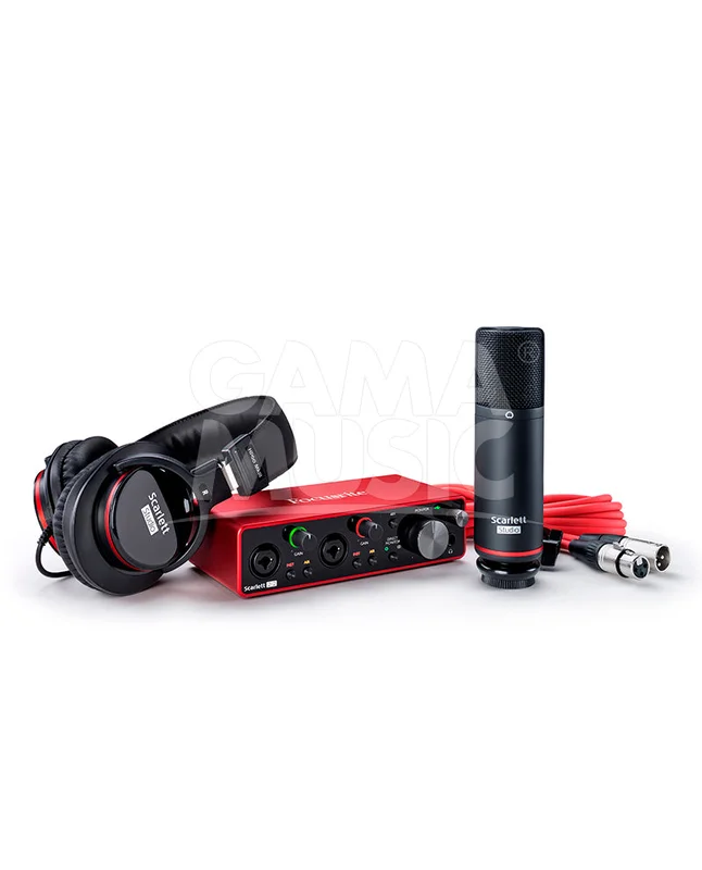 Interface Focusrite Mosc0031 Scarlett 3rd Generación Studio Con Accesorios MOSC0031