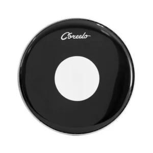 Parche Coreelo Ncb12 Negro con Centro Blanco 12in NCB12