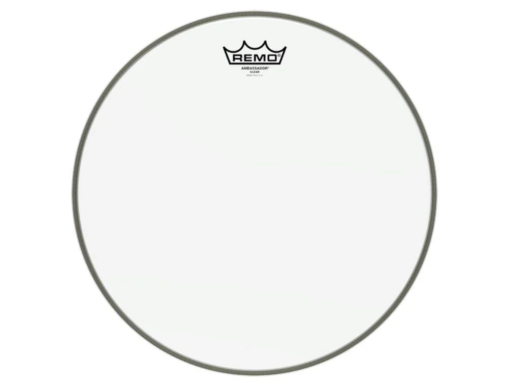 Remo Parche 15″ Clear Bordonero SA-0115-00 Ambassador Hazy Snare Side