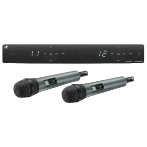 Micrófono Inalámbrico Sennheiser 2 Mic Mano Dual XSW1825DUSEA