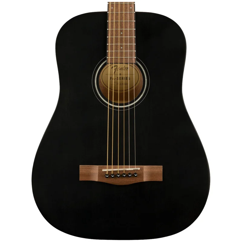 Guitarra Acústica FA-15 3/4 Steel with Gig Bag Black FENDER 0971170106