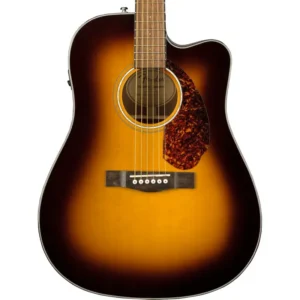 Guitarra Electroacústica Fender 0970213332 CD-140SCE Dreadnought Walnut Fingerboard Sunburst con estuche