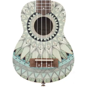 Ukulele Bamboo U21Soprano Jade con Funda U21JADE