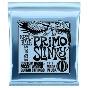Encordadura Guitarra Eléctrica E.Ball ERNIEBALL 2212 Primo Slinky Niquel 0.095 – 0.044