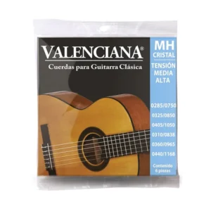 Encordadura Guitarra Acústica La Valenciana Vags430mac Nylon Transparente VAGS430MAC