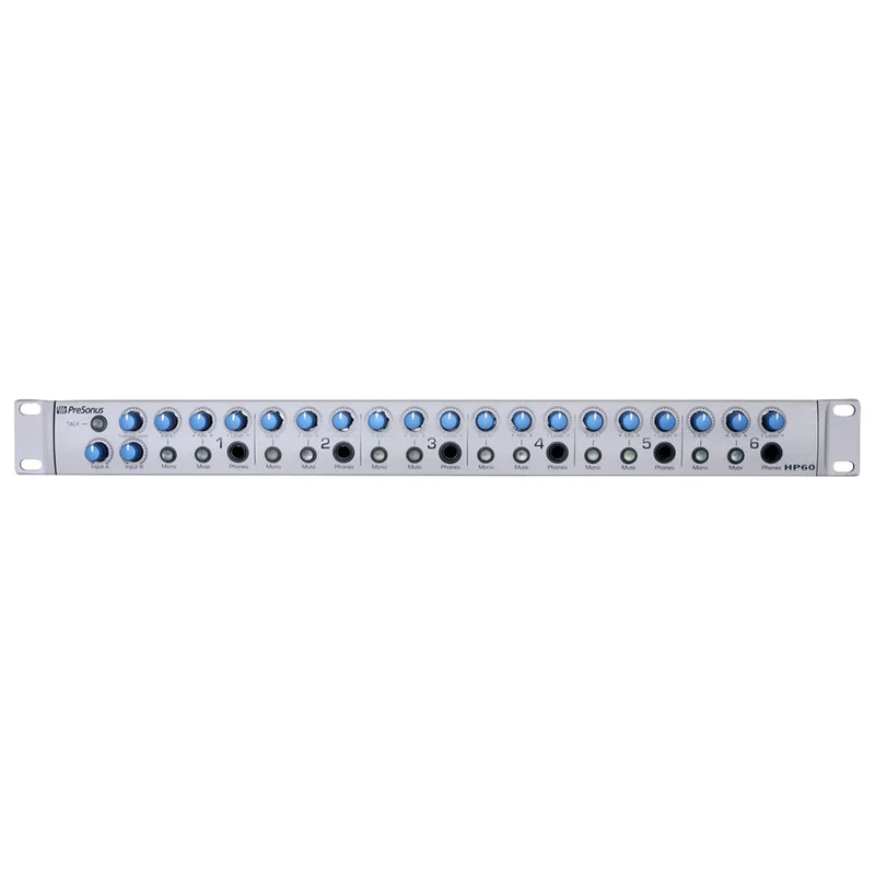 Presonus HP60 6-Channel Silver Mezcladora de Monitorización Audífonos 2777400204