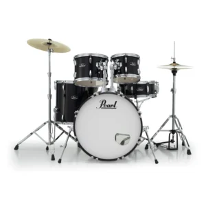 Batería Acústica Serie Roadshow Bombo 22 Plg – Incluye Hardware Y Platillos – Jet Negro – Pearl – RS525SC/C-31