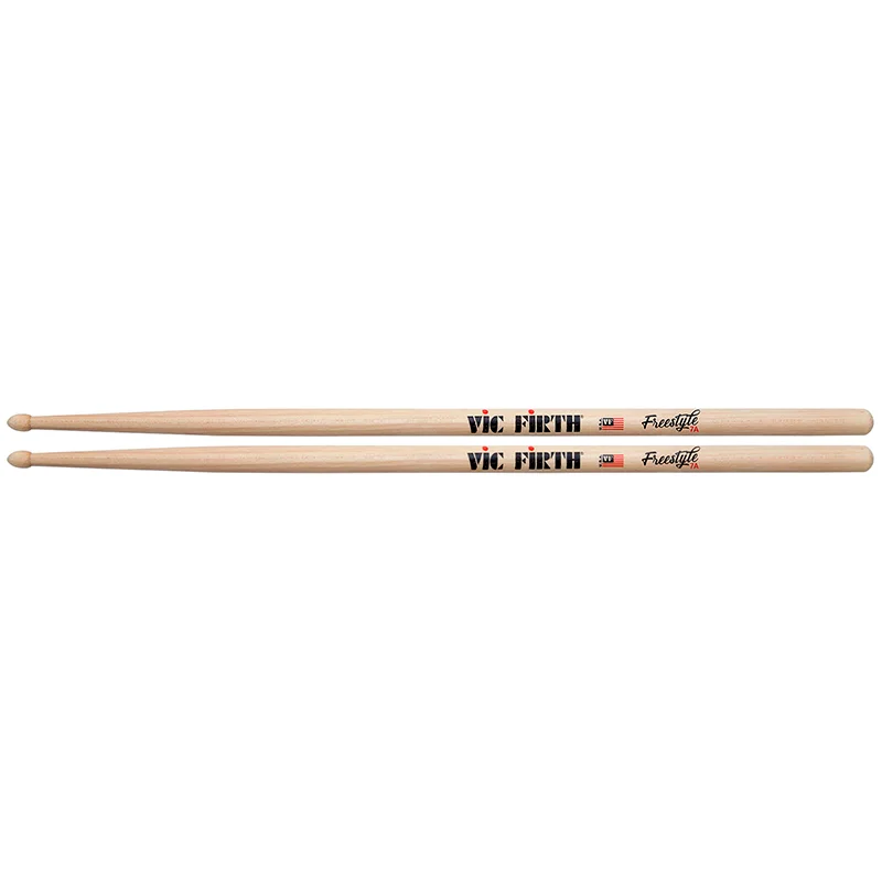 BAQUETA VIC FIRTH PUNTA MADERA FREESTYLE 7A NAT