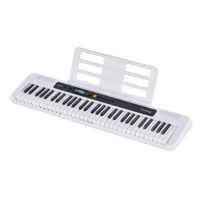 Teclado Digital De 61 Teclas Sin Adaptador, Blanco – Casio – CT-S200WE