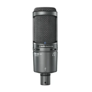 Micrófono De Estudio USB Condensador Cardioide 20 Hz – 20 000 Hz – Audio Technica – AT2020USB+