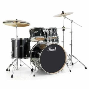 Batería Acústica 5 Piezas Serie Export Lacquer EXL Bombo De 22 Plg Con Hardware HWP-830 – Black Smok – Pearl – EXL725FP/C248