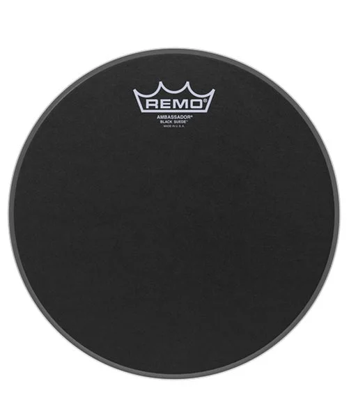 Parche Remo 18” Ambassador® Black Suede™