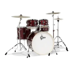Batería Acústica 5 Pzas Serie Energy Bombo 22 Plg HW, Ruby Sparkle – Gretsch Drum – GE4E825RS