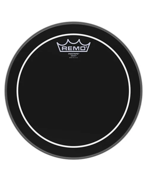 Parche Remo 12″ Pinstripe Ebony