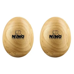 Par De Shakers En Forma De Huevito Hecho De Madera Pequeño – Nino – NINO562-2