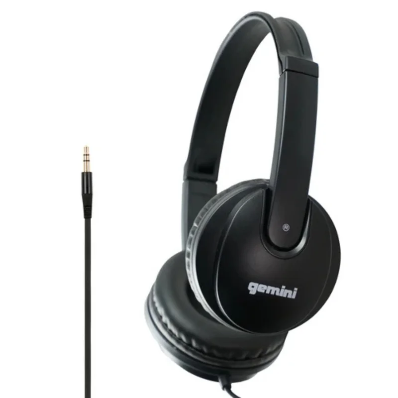 Audífono Cerrado Gemini, Black – Gemini – DJX-200-BLK