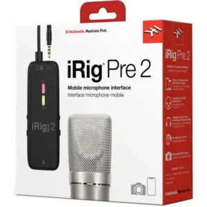 Pre Amplificador De Micrófonos Para Dispositivos Ios – Irig – IP-IRIG-PRE2-IN