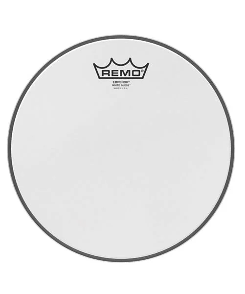 Parche Remo 18” Emperor White Suede