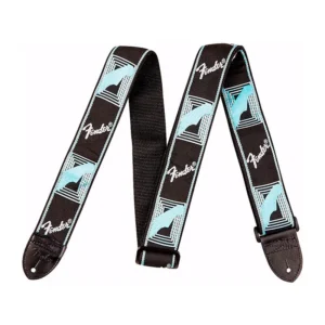 CORREA FENDER PARA GUITARRA MONOGRAMA NEGR/GRIS/AZUL MOD0990681502