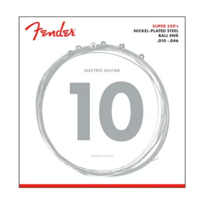 CUERDAS PARA GUITARRA ELECTRICA FENDER 250R NCKL 10-46 MOD0730250406