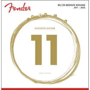 CUERDAS PARA GUITARRA ACUSTICA FENDER 70CL BRONCE 11-52 MOD0730070405