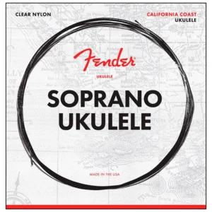 CUERDAS FENDER NYLON SOPRANO PARA UKELELE CLEAR MOD0730090402